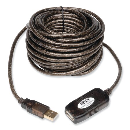 Tripp Lite USB Extension Cable, 16ft., Silver U022-016